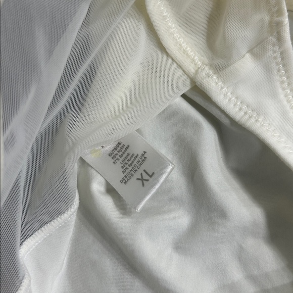 Popilush Shapewear Illusion Mesh Long Sleeve Tummy Control Bodysuit - Picture 10 of 10